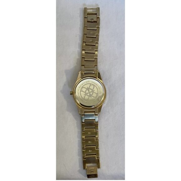 Elegant Nicole by Nicole Miller Gold Ladies Watch NNM113 with New Battery - Picture 4 of 9